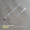 Pasteur pipetas com bulbo 1ml 3ml 5ml etc